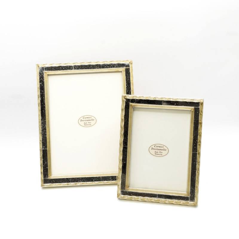 Frame with small mirrors
