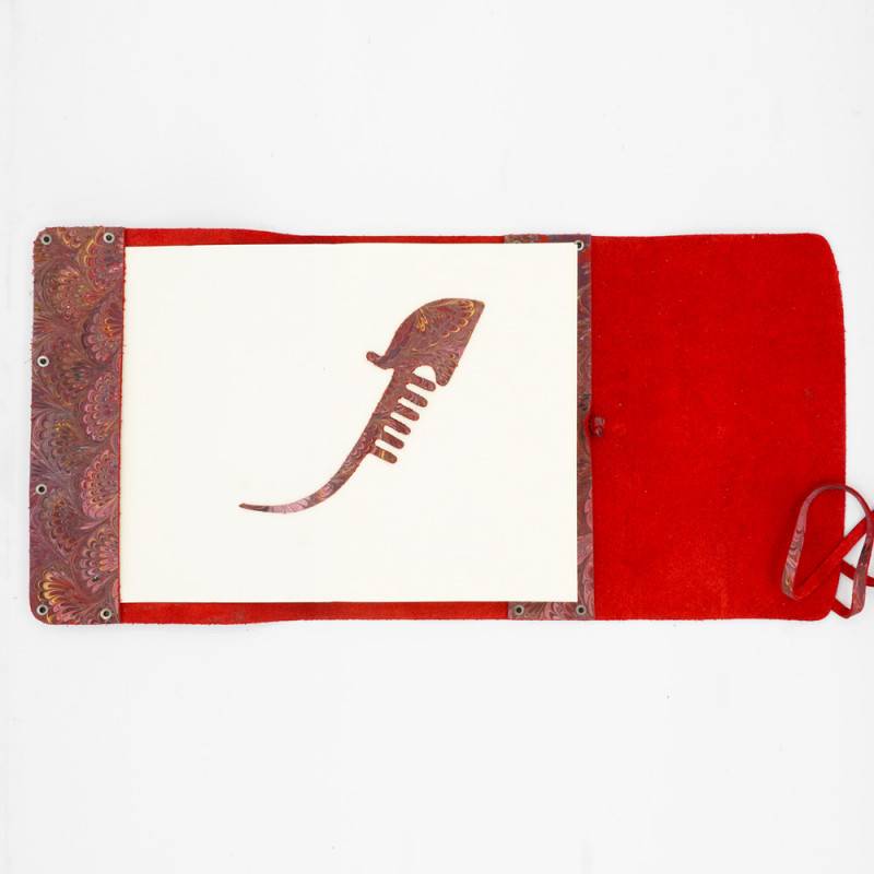 Bookcover pelle marmorizzata Bookcover pelle marmorizzata