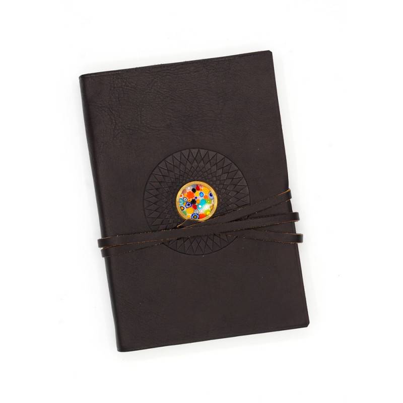 Notebook with murrine