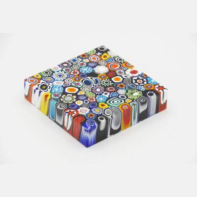 Paperweight en verre...