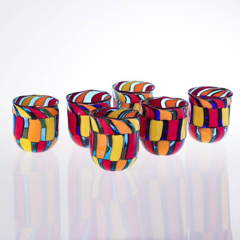 Juego de vasos y jarra "Redentore" Juego de vasos y jarra "Redentore"