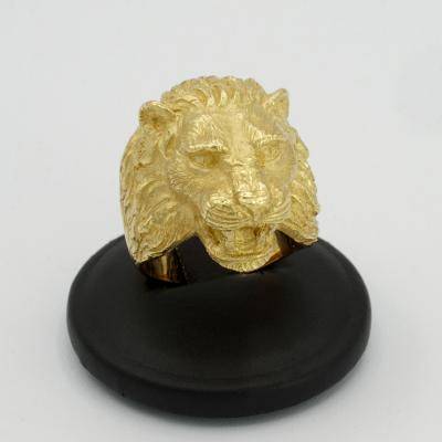 Bague lion