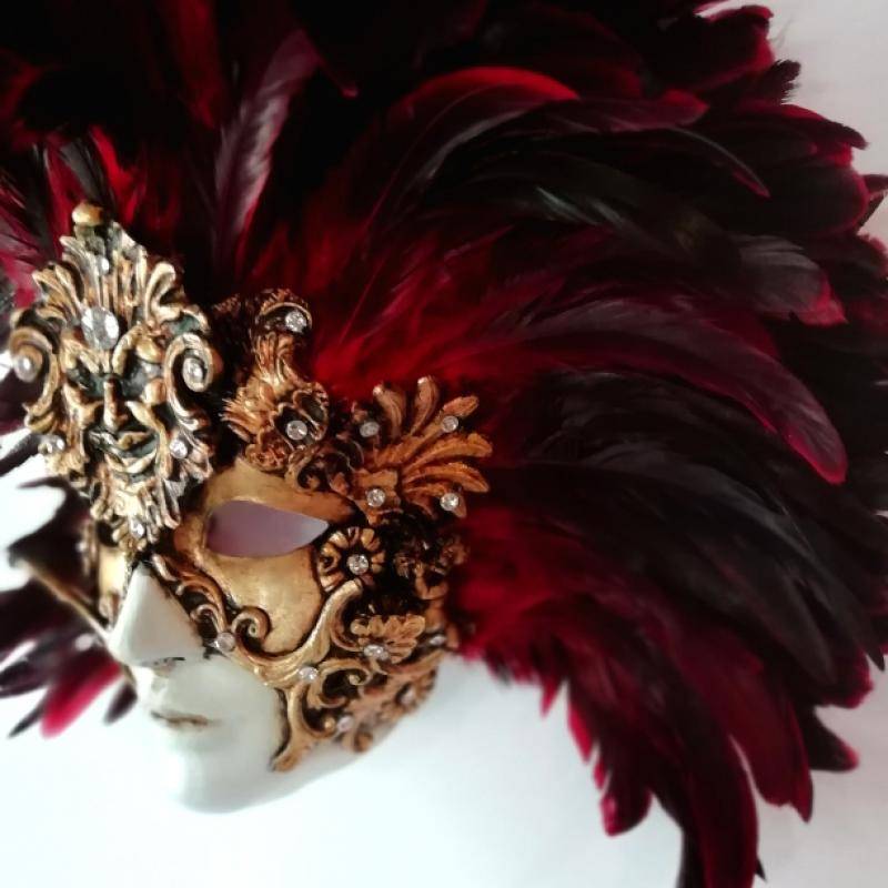 Rostro con plumas Rostro con plumas