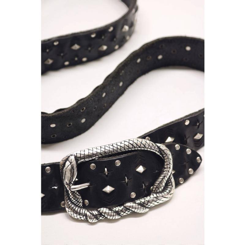 Cinturón Studs & Stars con hebilla... Cinturón Studs & Stars con hebilla...