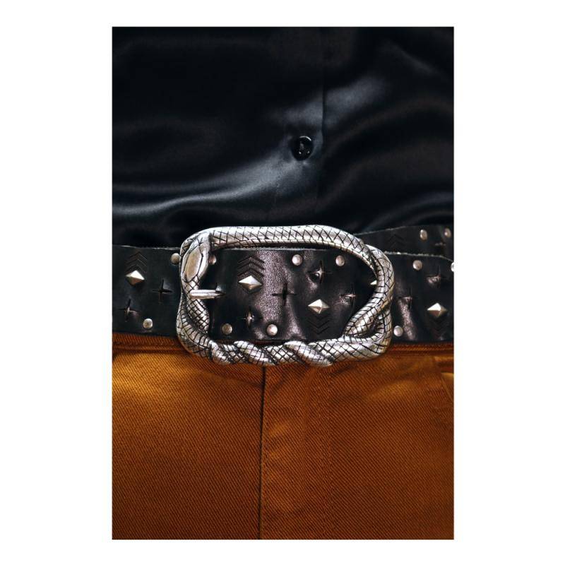 Cinturón Studs & Stars con hebilla... Cinturón Studs & Stars con hebilla...