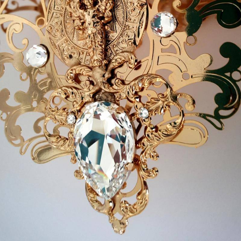 Corsé en metal dorado Corsé en metal dorado