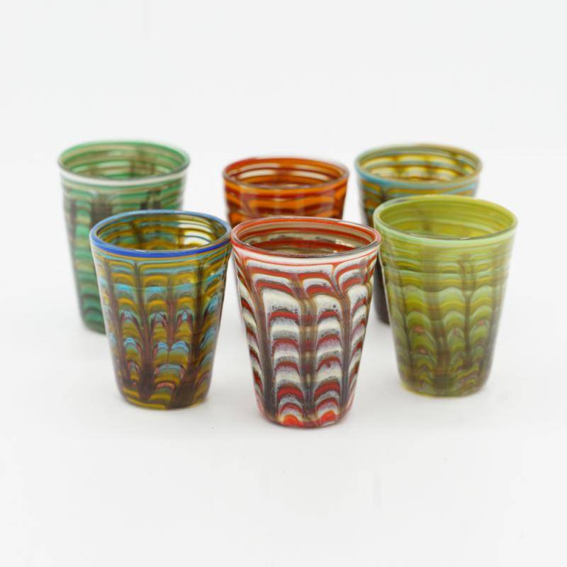 Juego 6 vasos pequeños Juego 6 vasos pequeños