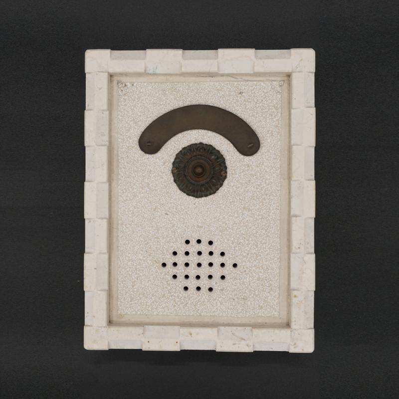 Trani marble doorbell plate