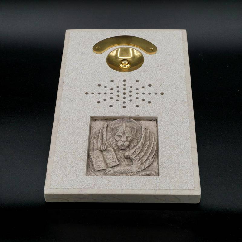 Piastra campanello in marmo di trani Piastra campanello in marmo di trani