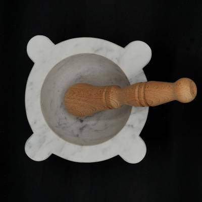 Marble mortar