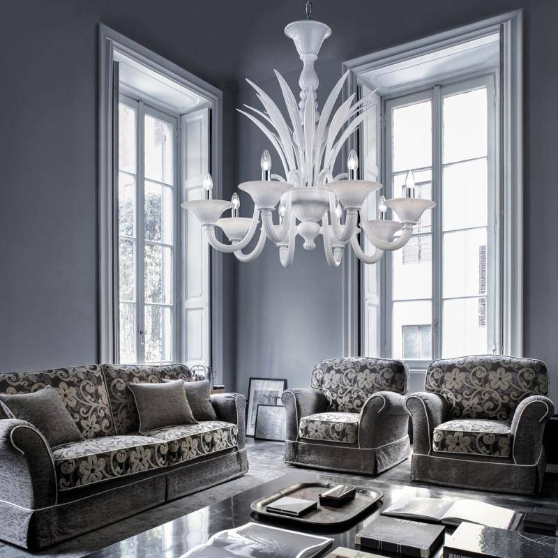 Moderna lámpara de 8 luces Moderna lámpara de 8 luces