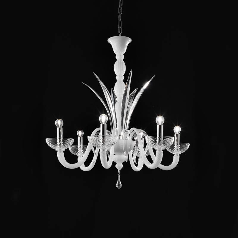 6-Light Chandelier with swords