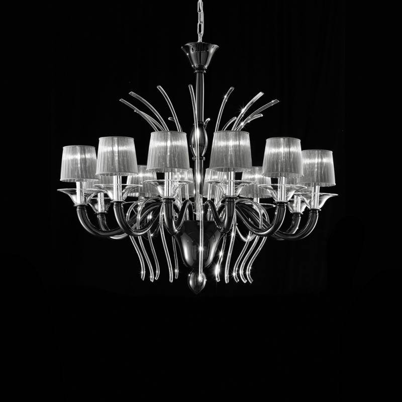 Chandelier moderne 12 lumières avec...