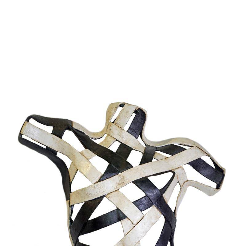 Busto Uomo striscia bianconero Busto Uomo striscia bianconero