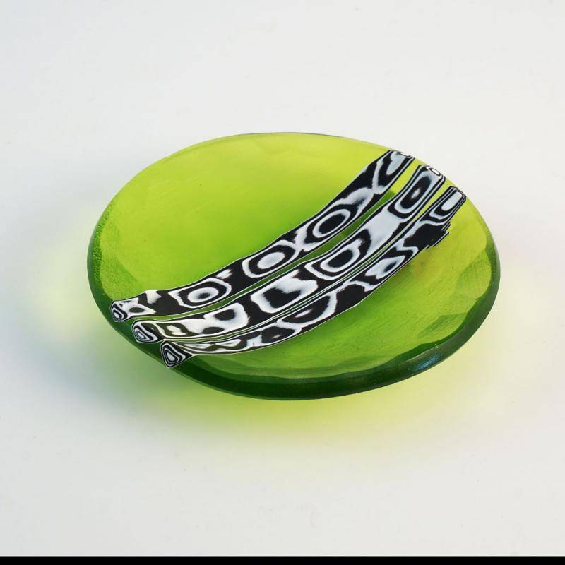 "Artika" light green saucer