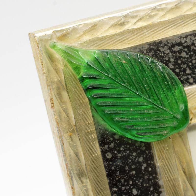 Cadre avec feuilles grandes Cadre avec feuilles grandes