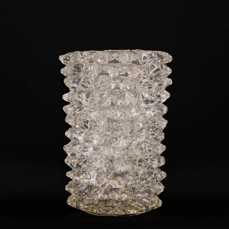 Rostrati Collection Solid Crystal Vase