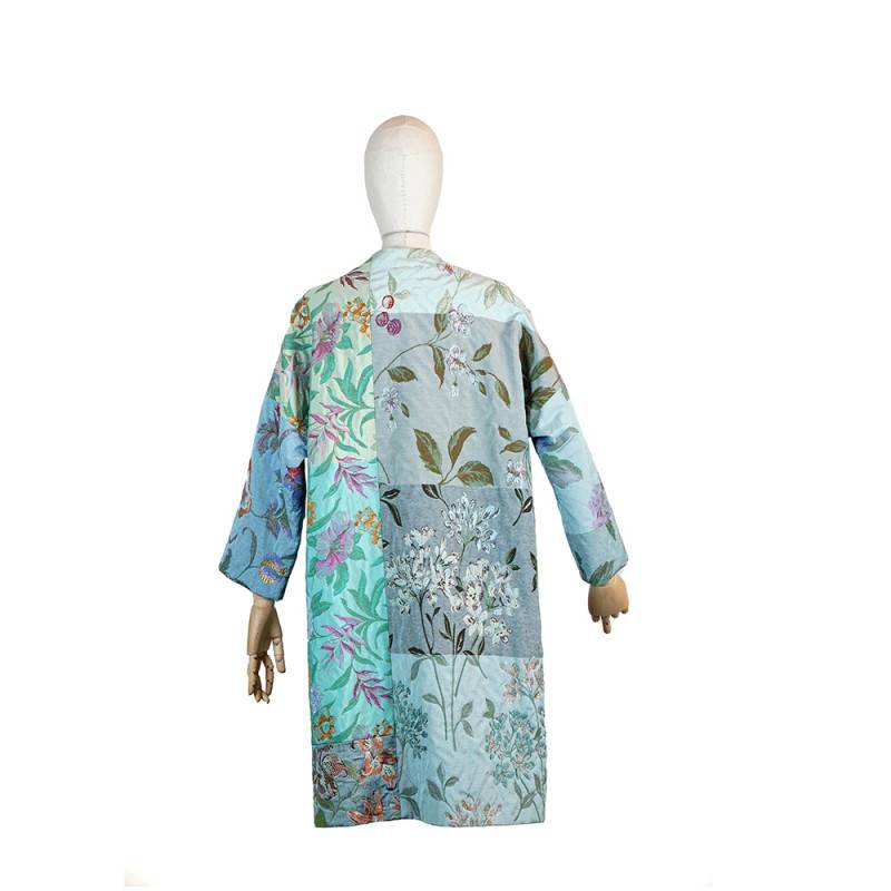 Oversize floral patchwork overcoat Oversize floral patchwork overcoat