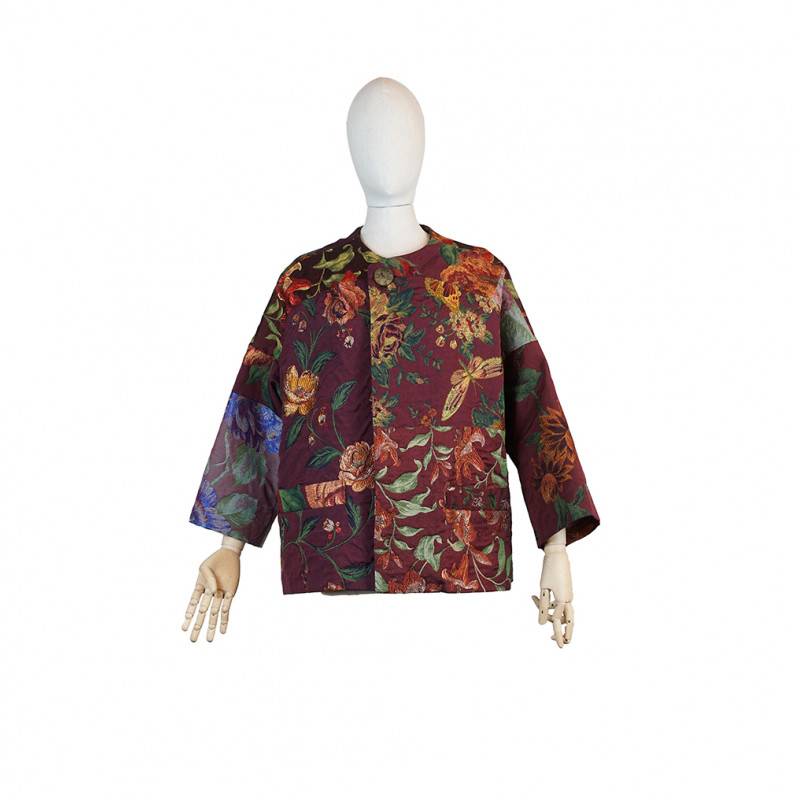 Veste patchwork florale Veste patchwork florale
