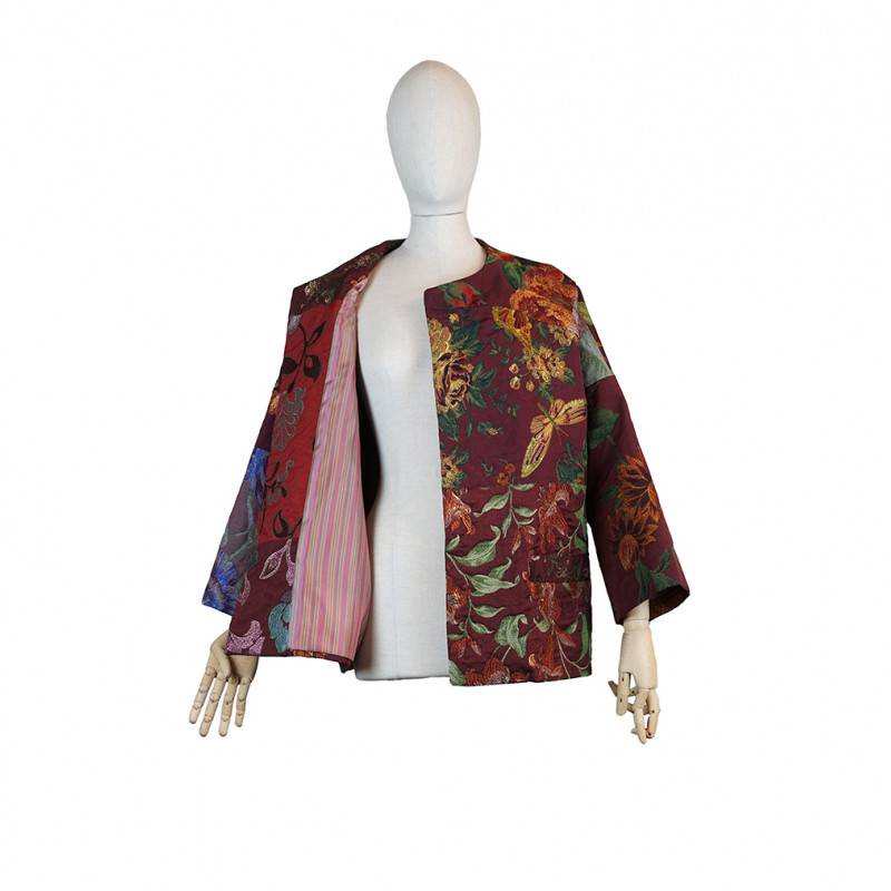 Chaqueta patchwork floral Chaqueta patchwork floral