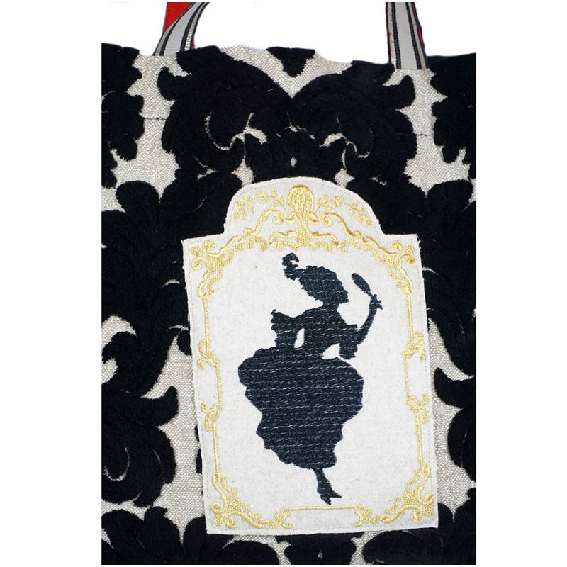 Bolso shopping dama con espejo Bolso shopping dama con espejo