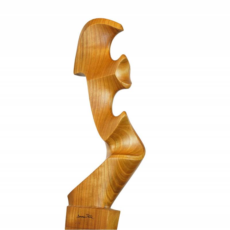 Fórcola da poppa per sàndolo in legno... Fórcola da poppa per sàndolo in legno...