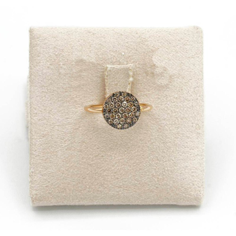 Brown diamond ring