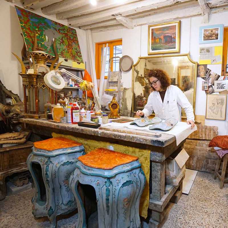 Artesanía veneciana en los sesteries... Artesanía veneciana en los sesteries...