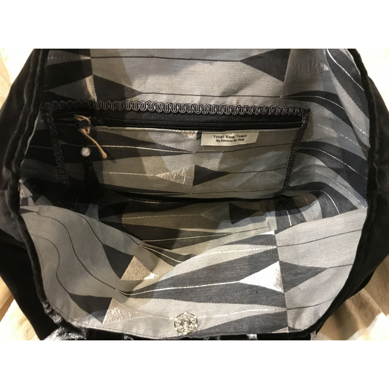 Bolso Teodora de terciopelo Bolso Teodora de terciopelo