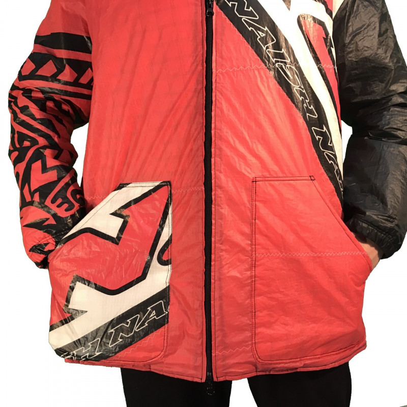 Magoga team - Sports jacket made from kitesurfing recycled