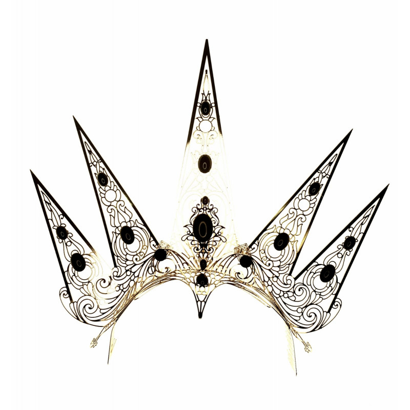 New gothic gold tiara