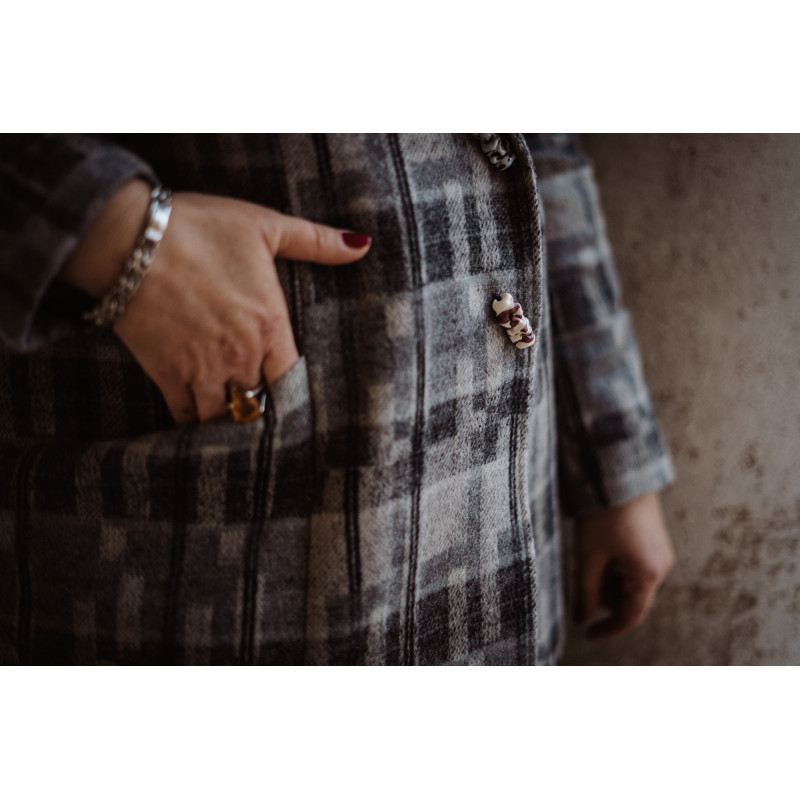 "Delicata" jacket with jewelled... "Delicata" jacket with jewelled...