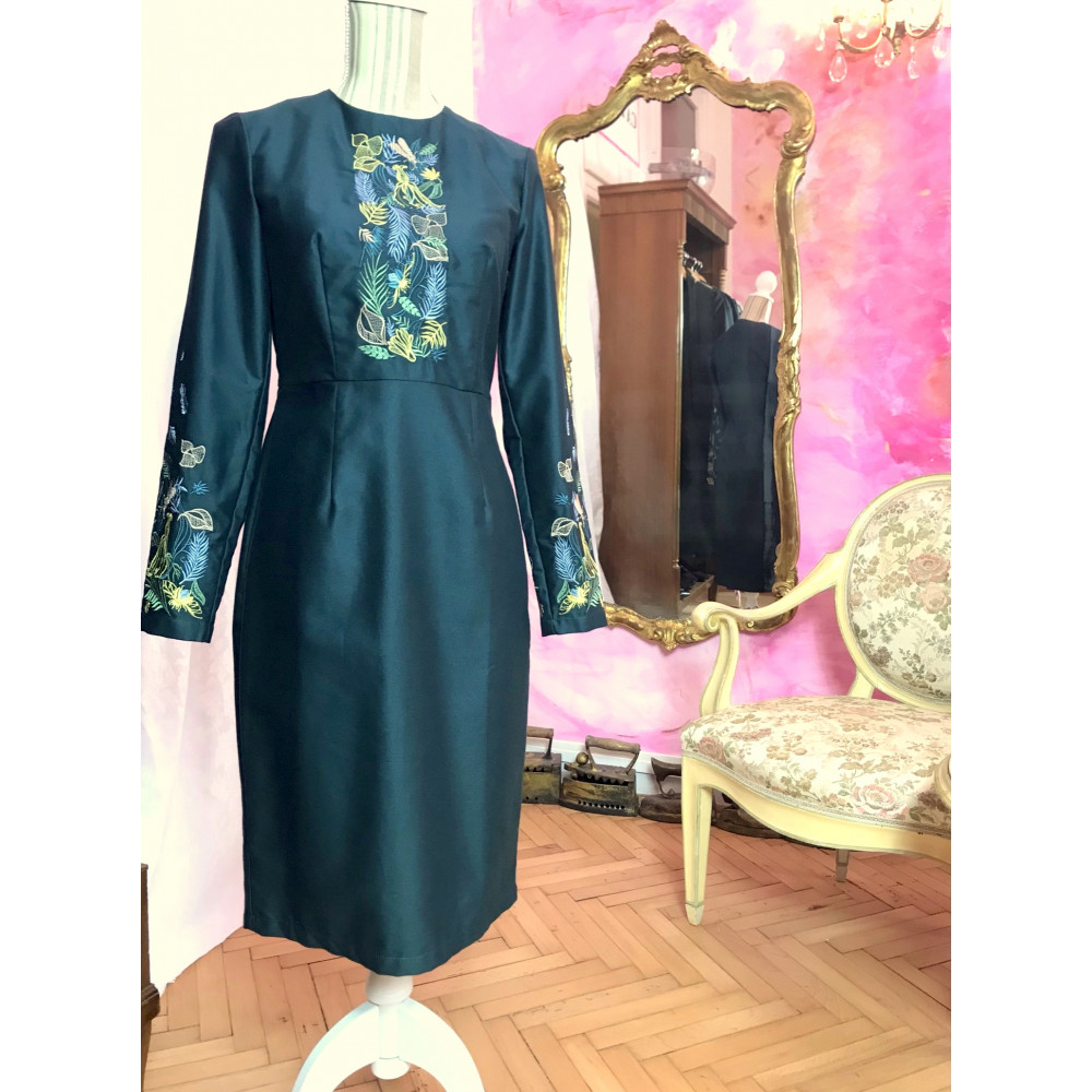 "Modesta" embroidered dress...