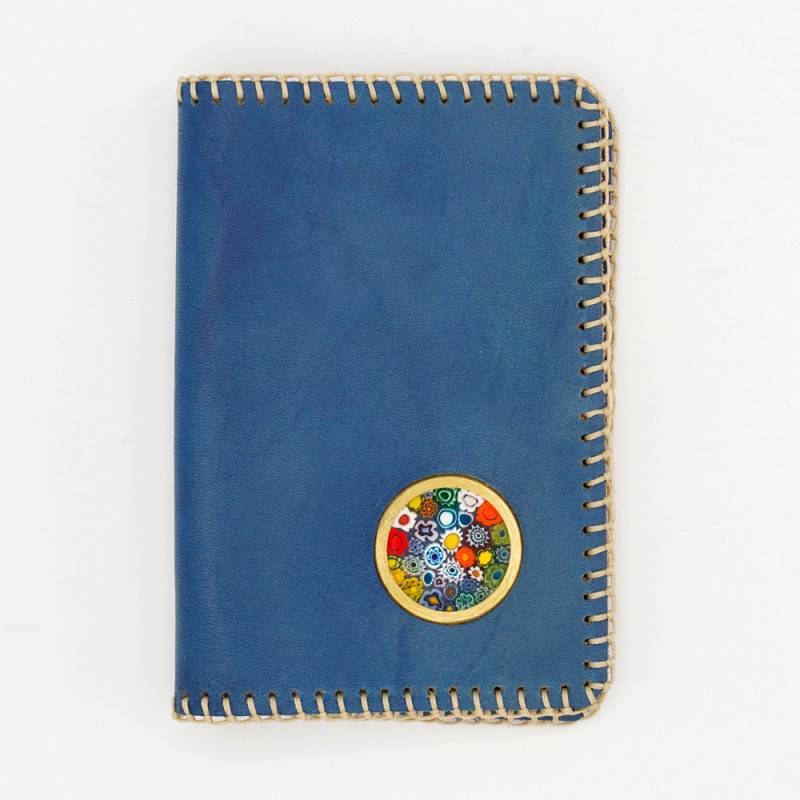 Passport holder with murrine