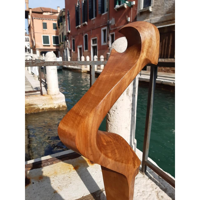 Fórcola da poppa per gondola in pero Fórcola da poppa per gondola in pero