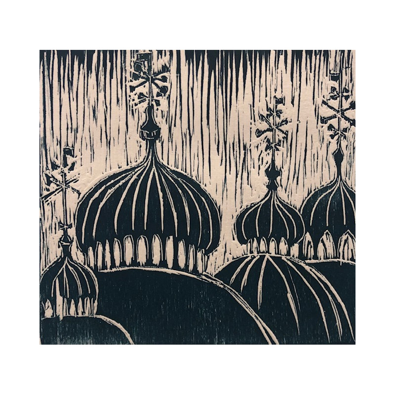 “Cupolas'' - Woodcut