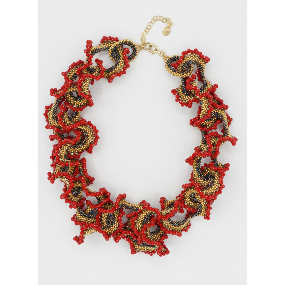 "Coral" necklace and...