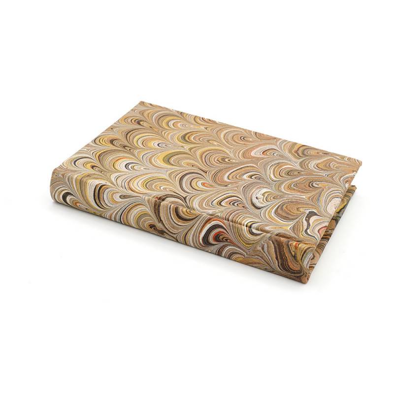 Cuaderno cuero jaspeado Cuaderno cuero jaspeado