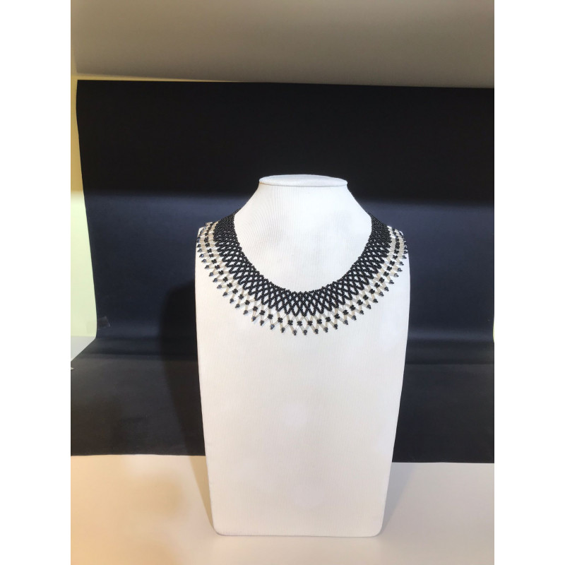 "Collar" necklace with Murano glass... "Collar" necklace with Murano glass...