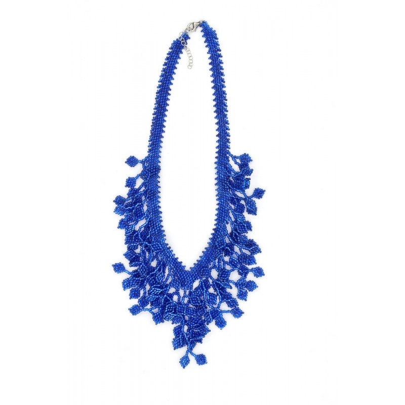 Set collana e orecchini 'Foglie' con... Set collana e orecchini 'Foglie' con...