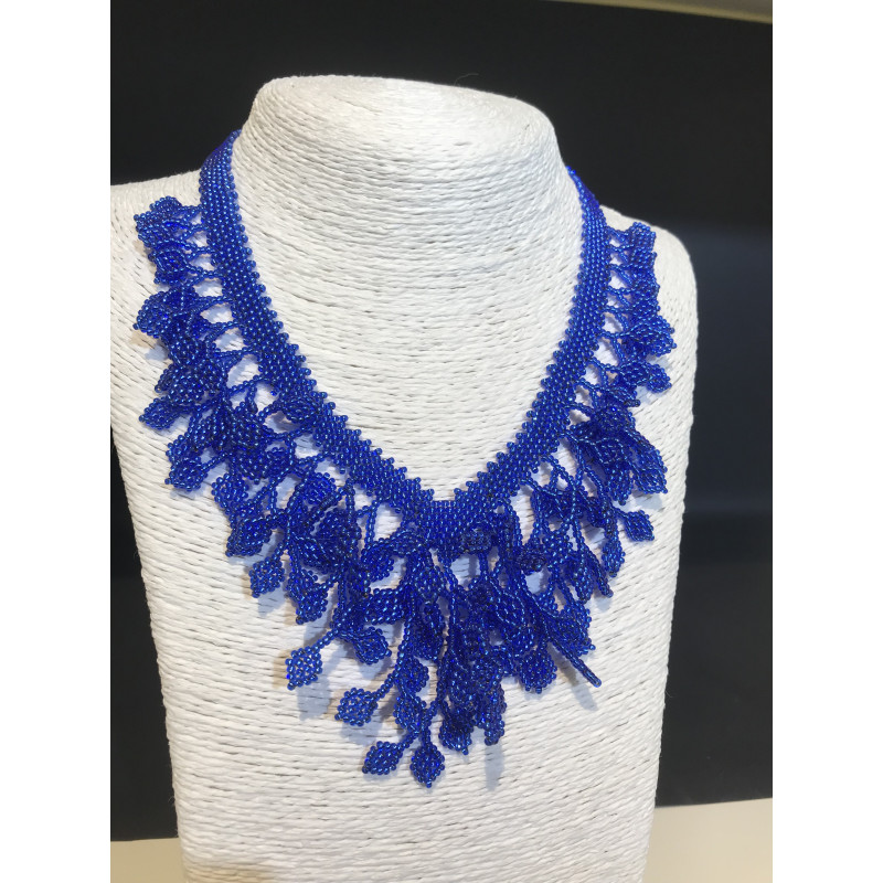 "Foglie" necklace and earrings set... "Foglie" necklace and earrings set...