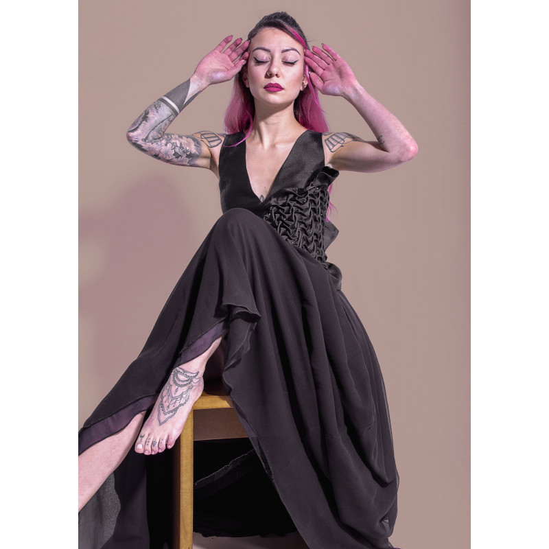 Evening dress - Model "Onyx", Diamond... Evening dress - Model "Onyx", Diamond...