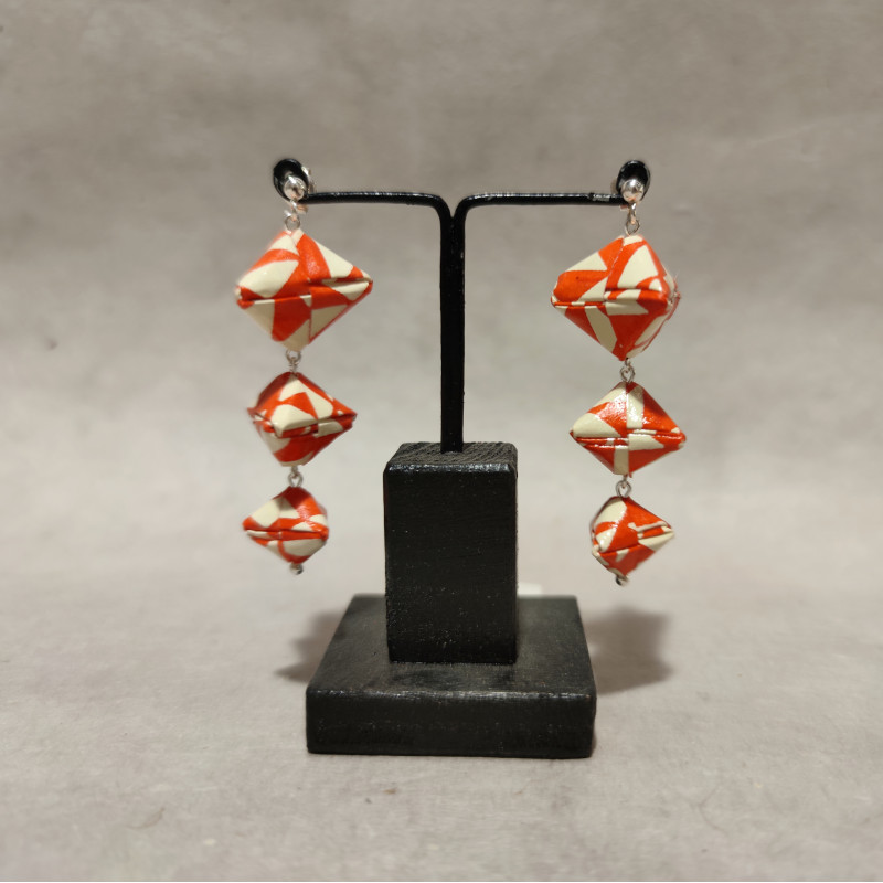 Ori Iconic harlequin earrings...