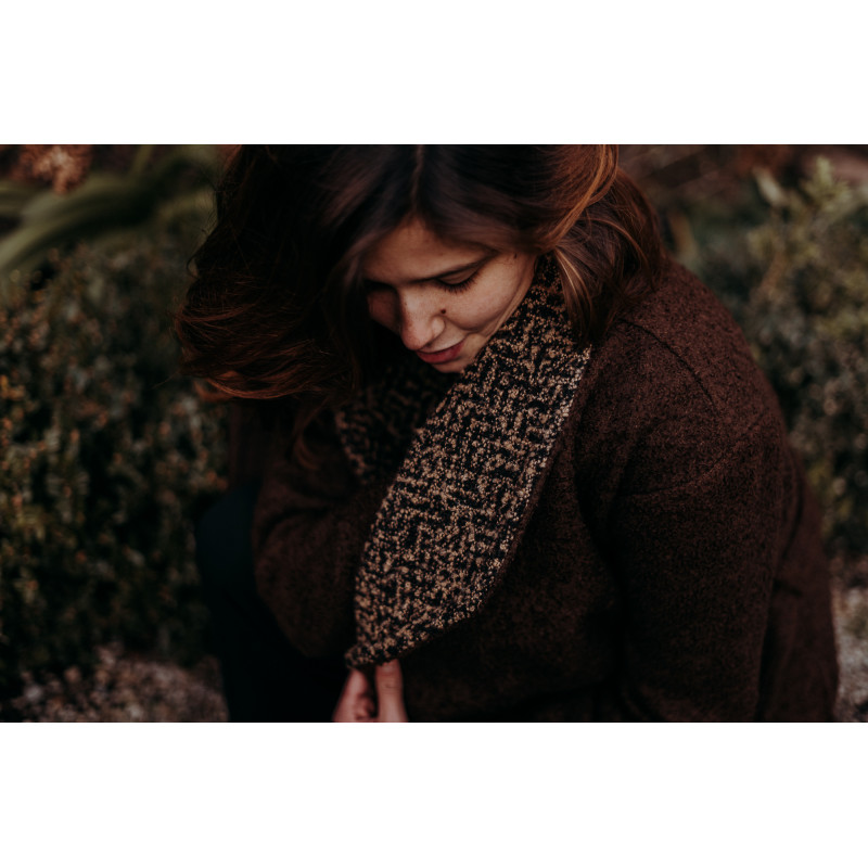 Cappotto "Dinamica" in bouclé di lana... Cappotto "Dinamica" in bouclé di lana...