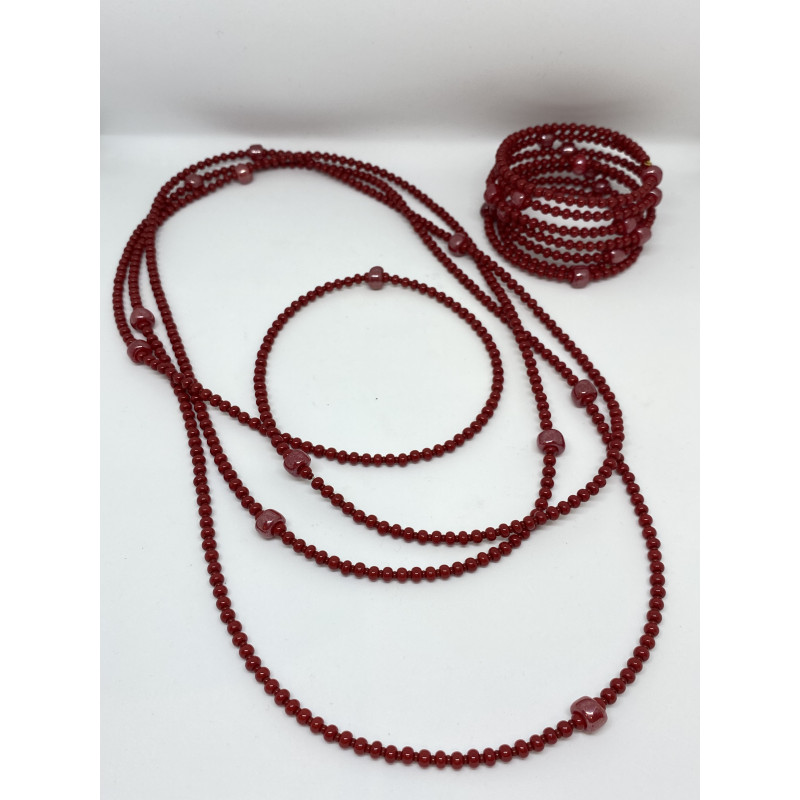 Set "Hippy" - collana e braccialetto...
