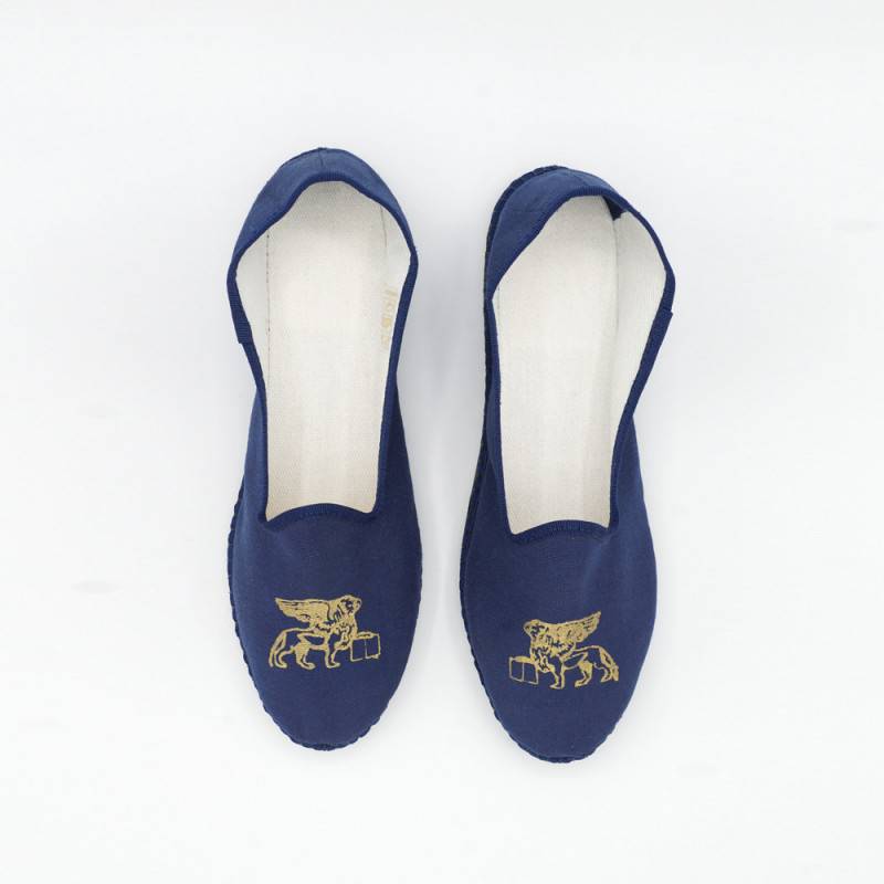 Hand-painted, velvet "Furlane" shoes Hand-painted, velvet "Furlane" shoes