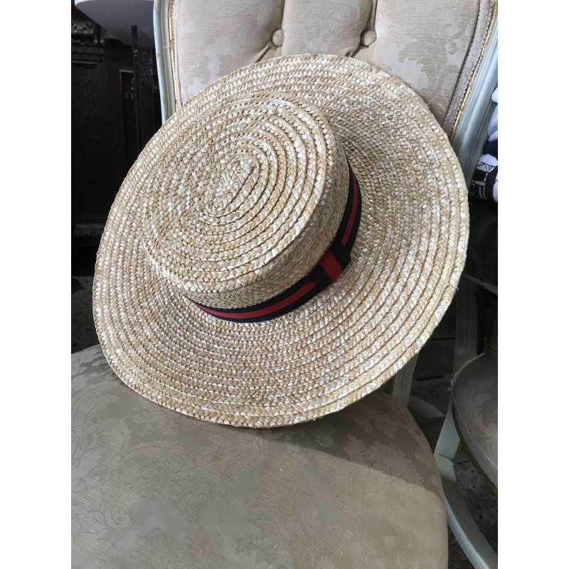 "Canottieri" - Hat in natural straw