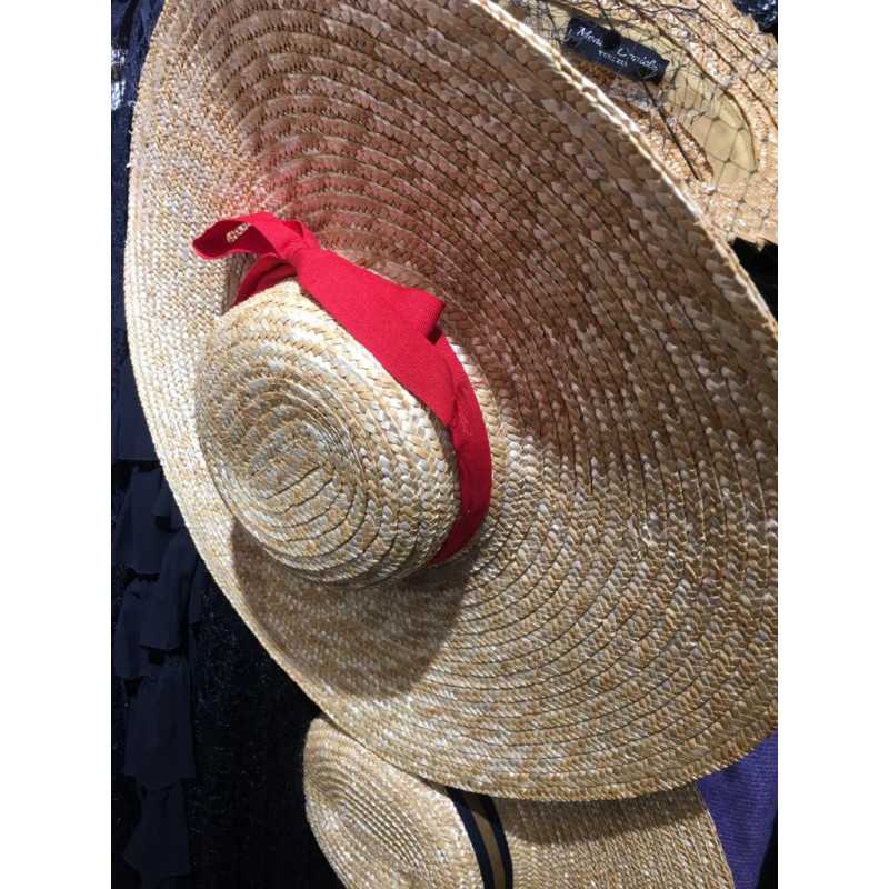 "Solana" - Hat in natural straw