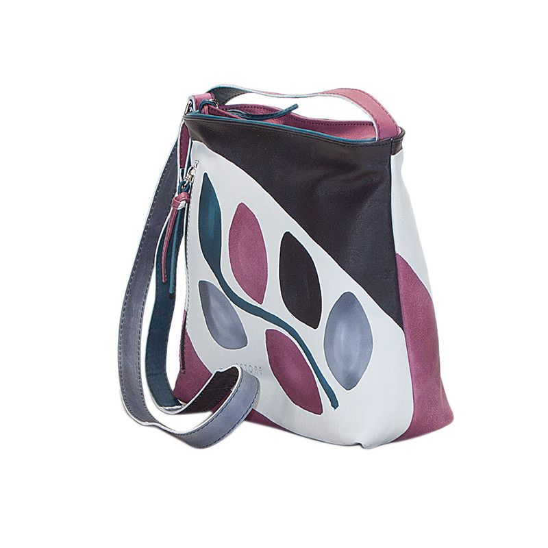 Leder-Umhängetasche Acquerello Leder-Umhängetasche Acquerello