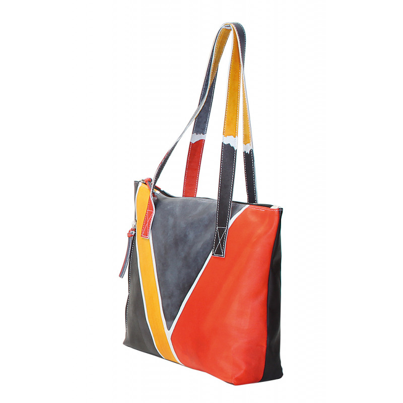 Large Leather Bag Acquerello Large Leather Bag Acquerello